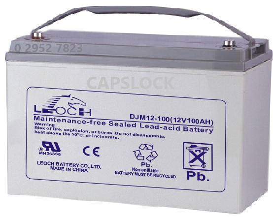 Leoch battery 12V100Ah