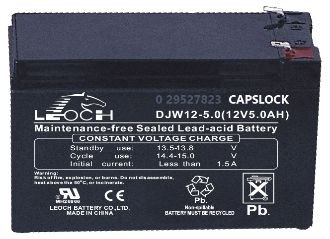 Leoch battery 12V5.0Ah