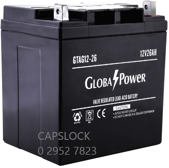 Global power battery 12V26Ah