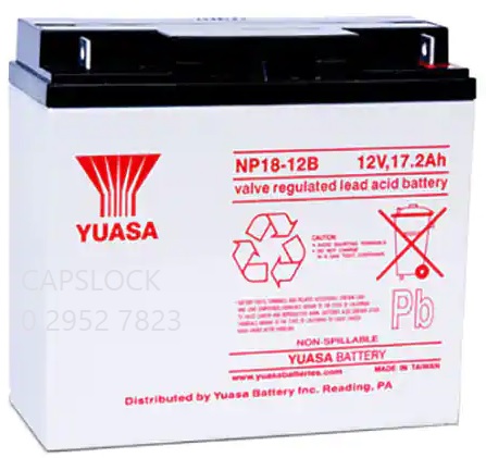 YUASA battery 12V18Ah