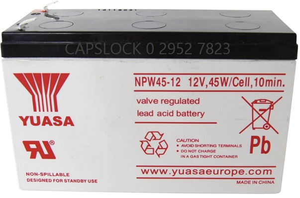 YUASA battery 12V45W